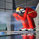 Illustration for article titled This Is What A Skier Looks Like In A Wind Tunnel